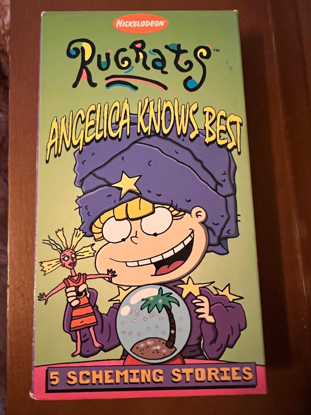 Rugrats Angelica Knows Best VHS tape (has mold)